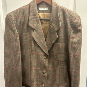 Classic style tweed wool blazer by Ann Taylor.size 14